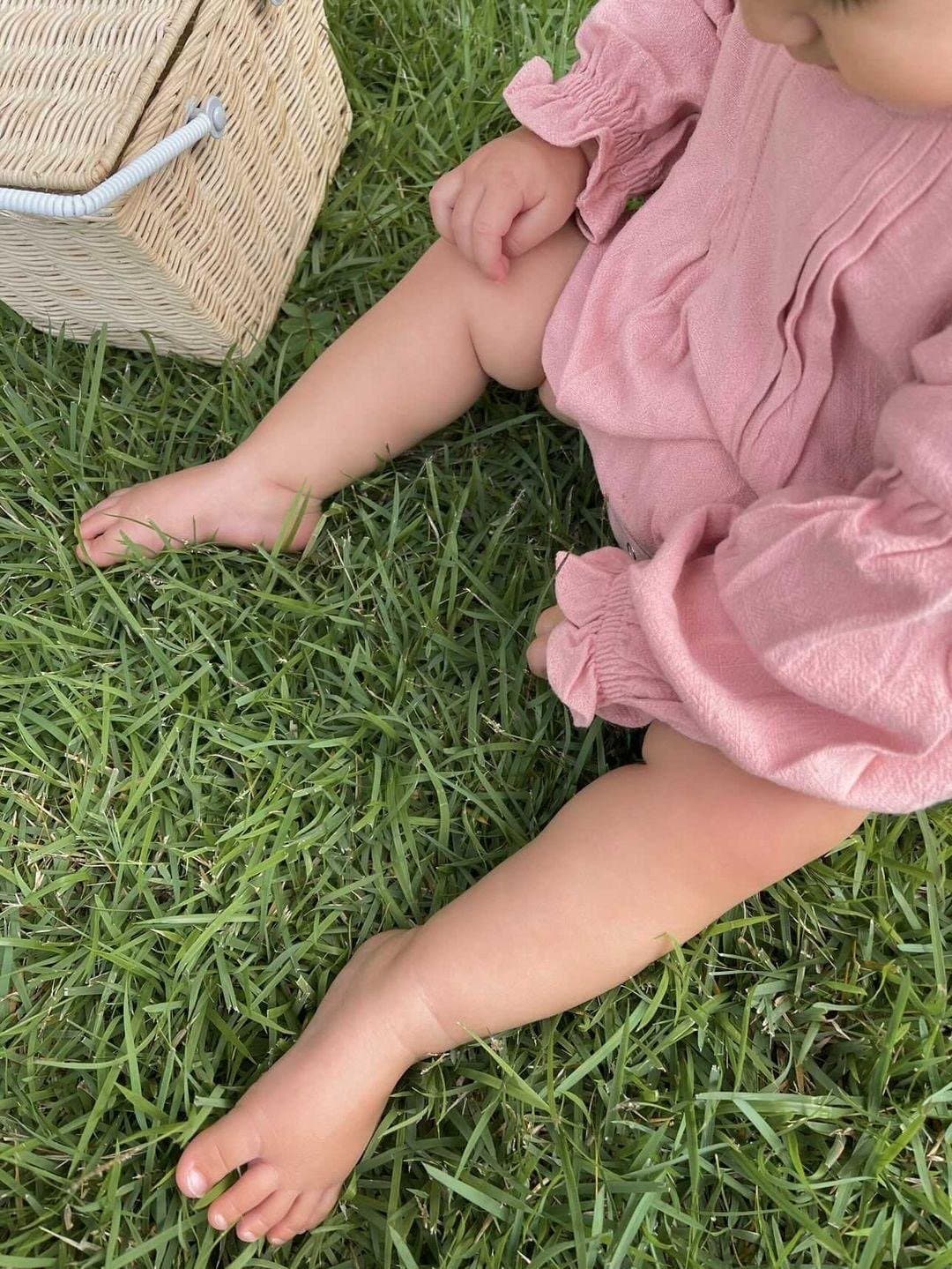 Florence romper | petal pink