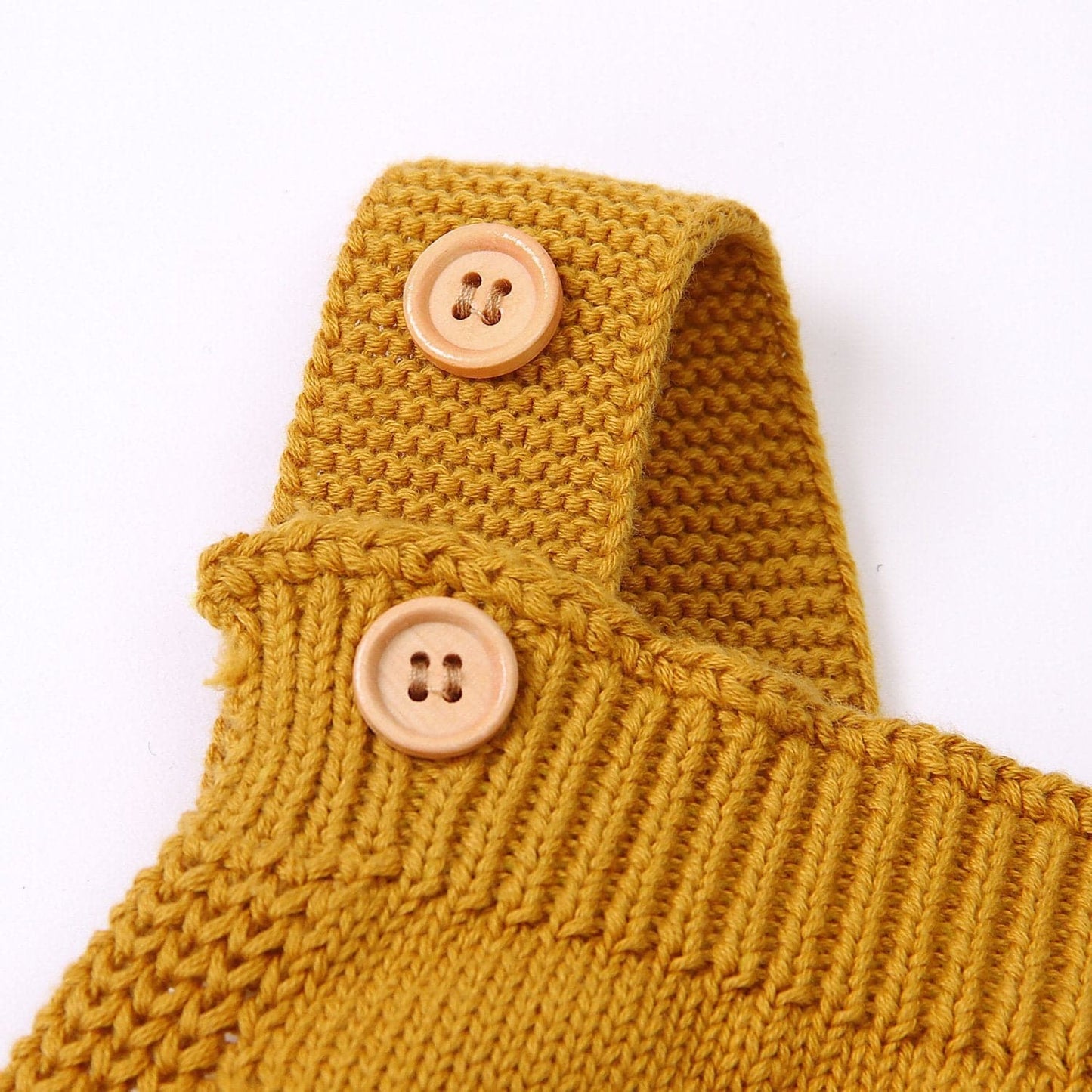 Rainbow knitted romper | honey