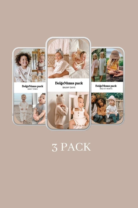BeigeMums ORIGINAL Preset Bundle 3 Pack