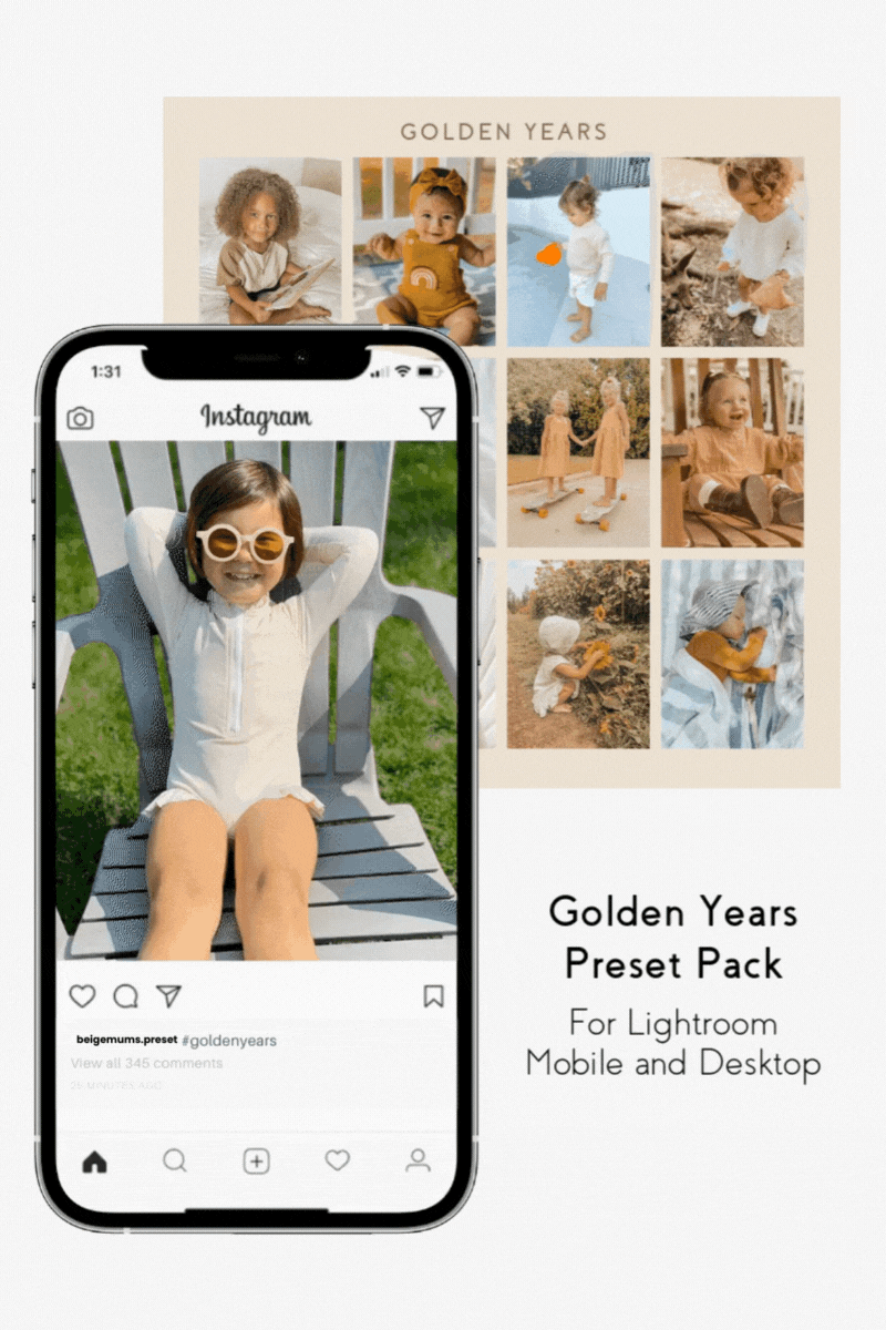 Golden Years Preset Pack