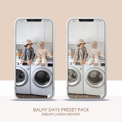Balmy Days Preset Pack