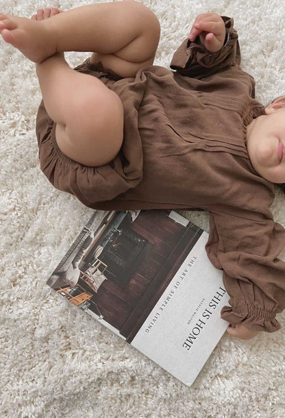 Florence romper | woodland oak