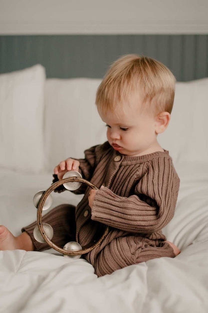 Jepha romper | cocoa