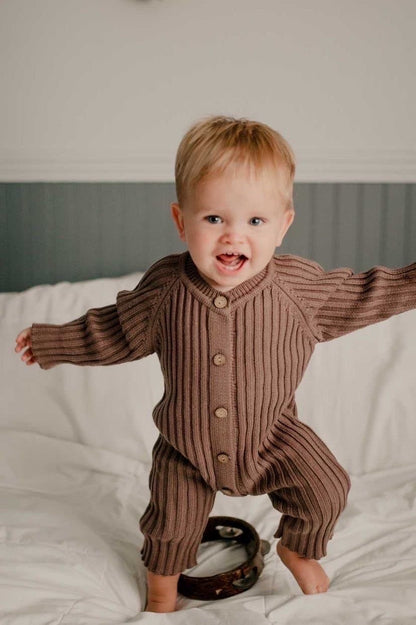 Jepha romper | cocoa