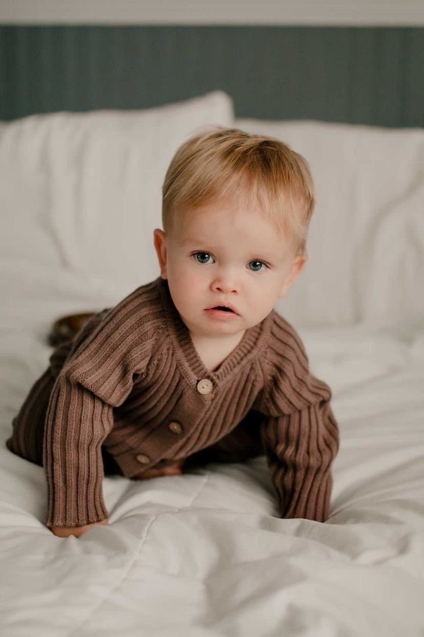 Jepha romper | cocoa