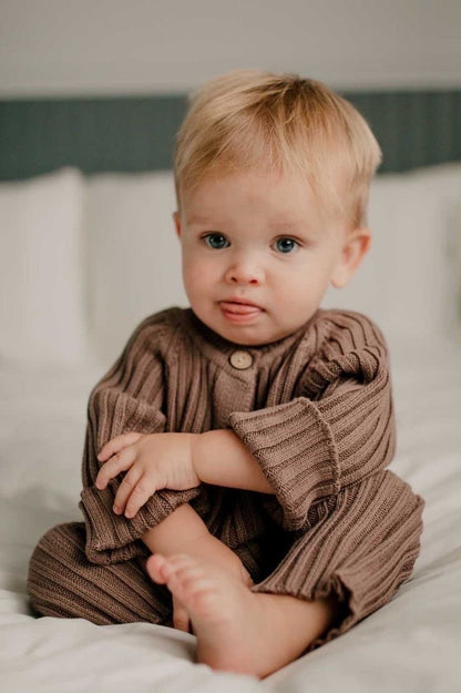 Jepha romper | cocoa