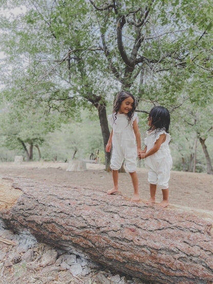 Kiki playsuit | coconut