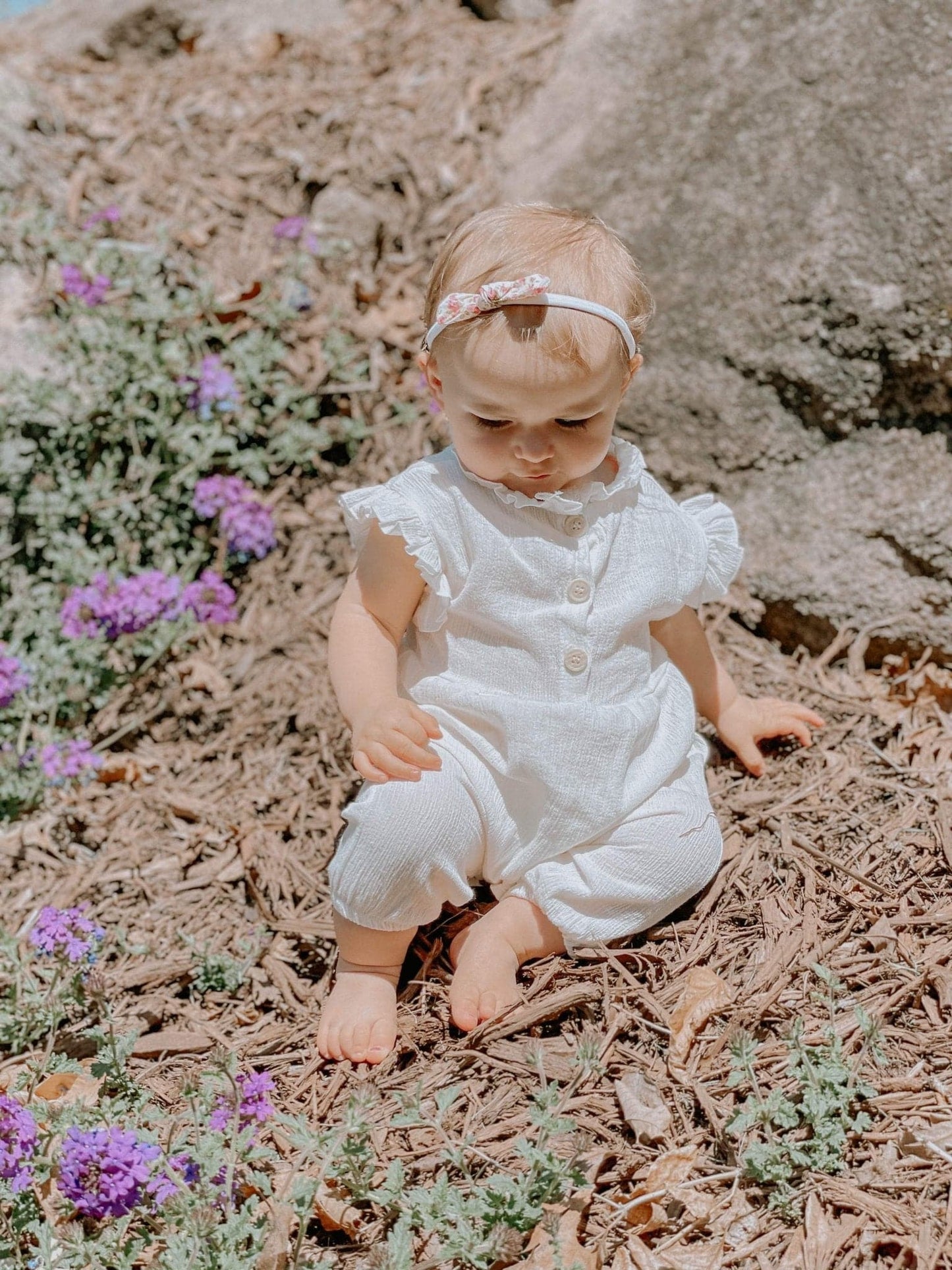 Kiki playsuit | coconut