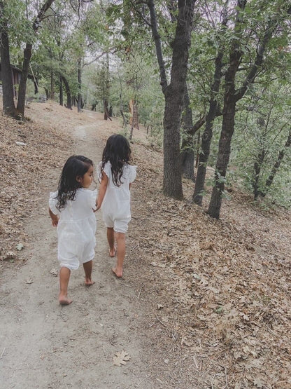 Kiki playsuit | coconut