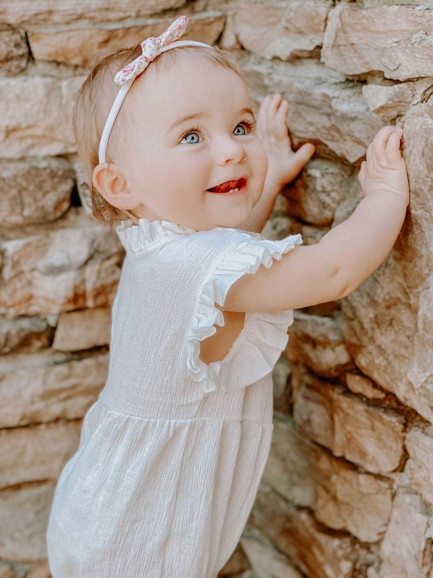 Kiki playsuit | coconut