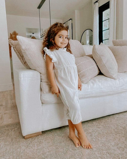 Kiki playsuit | coconut