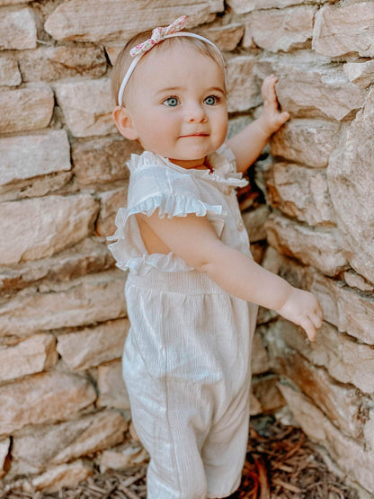 Kiki playsuit | coconut