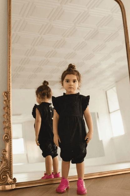 Kiki playsuit | charcoal