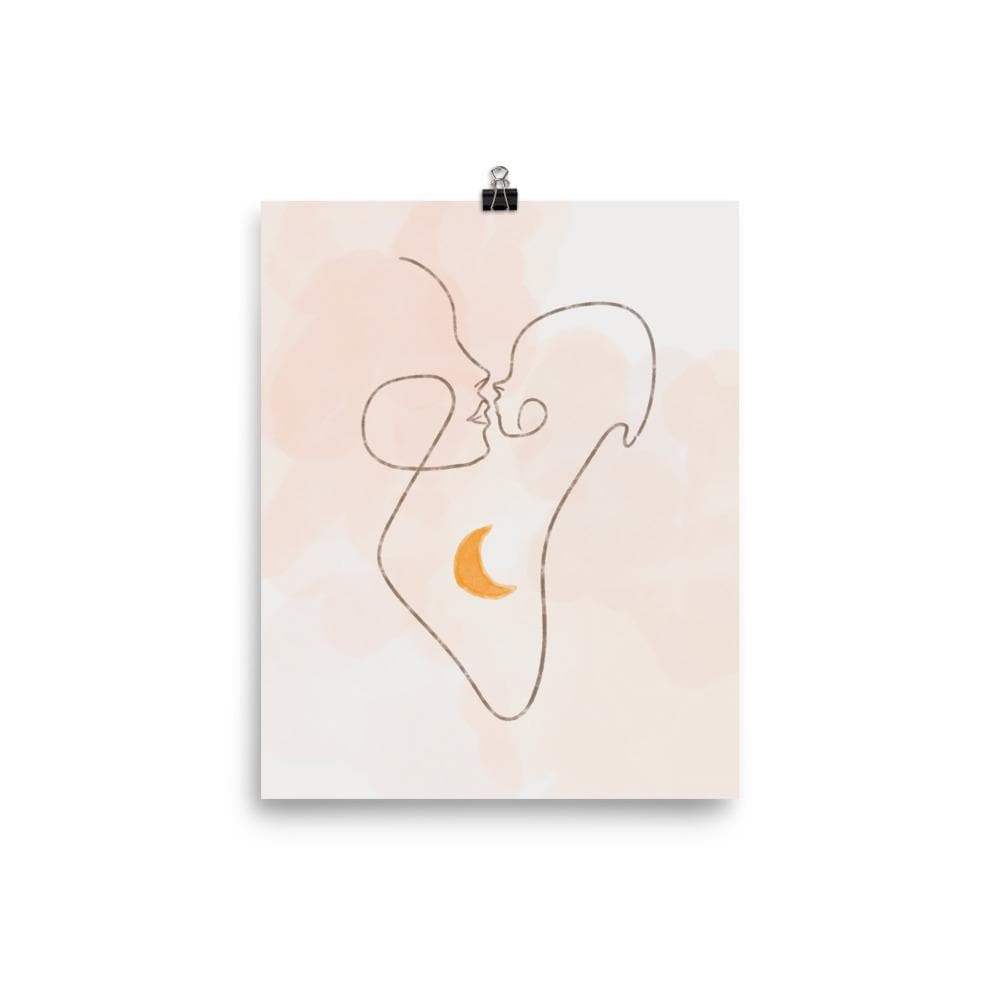 Kissed by the Moon Poster