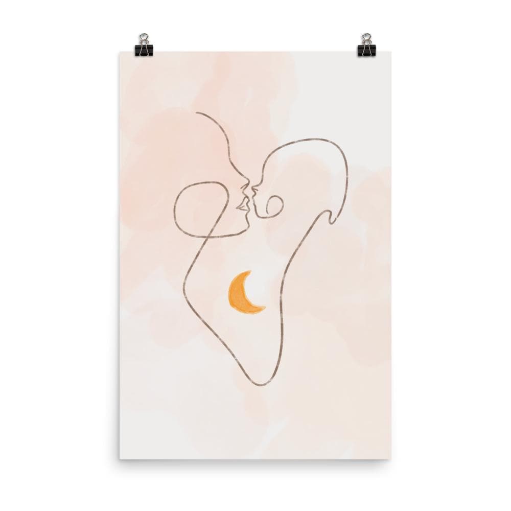 Kissed by the Moon Poster