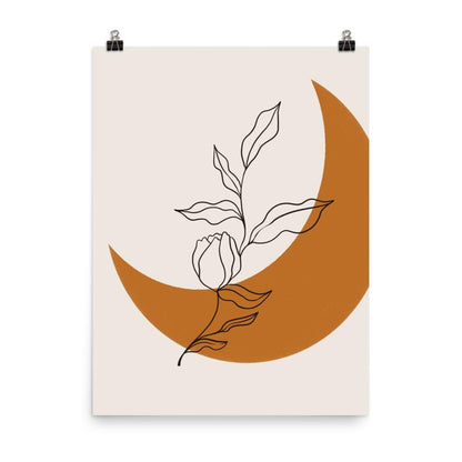 Moroccan Moon Poster