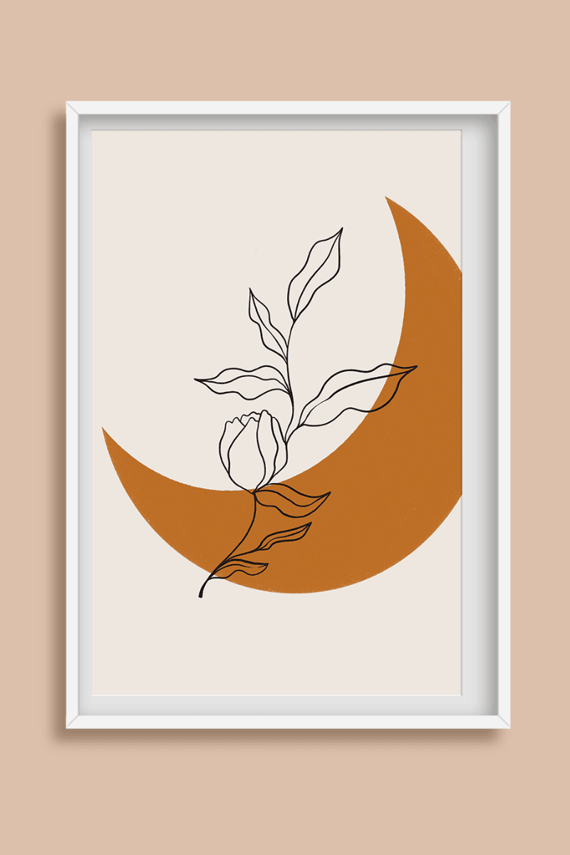 Moroccan Moon Poster