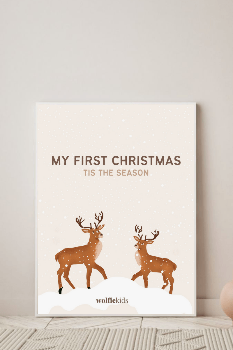 My first Christmas poster