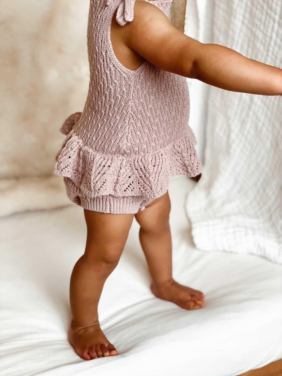 Penny romper | mauve