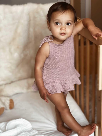 Penny romper | mauve