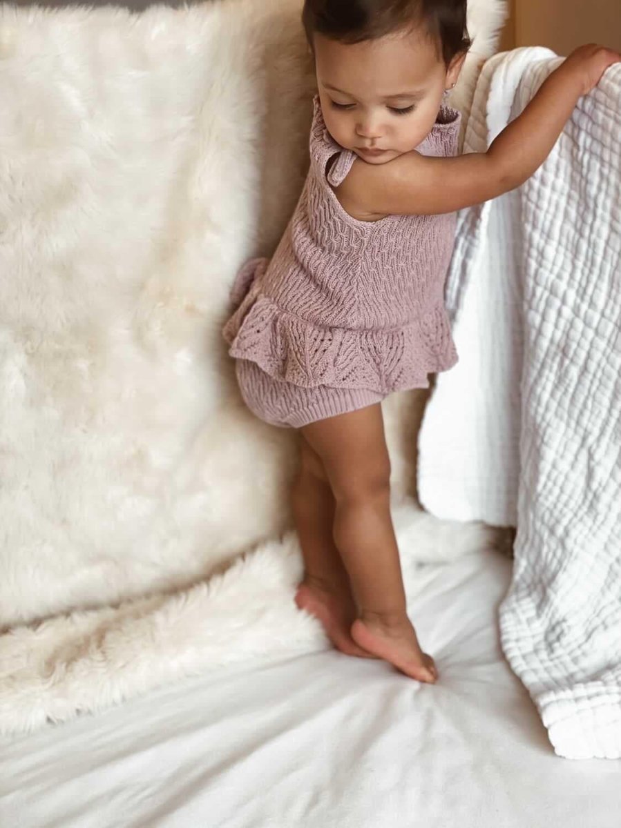Penny romper | mauve
