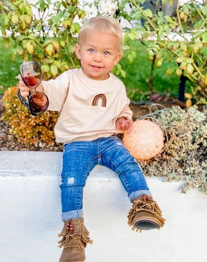 Rainbow sweater | milk