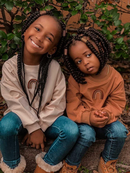 Rainbow sweater | milk