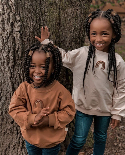 Rainbow sweater | rust