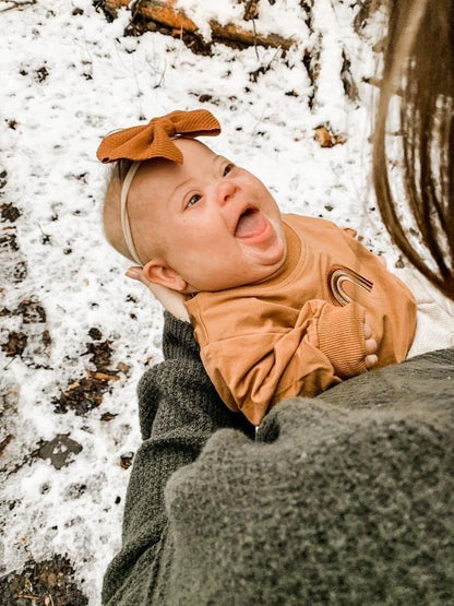 Rainbow sweater | rust