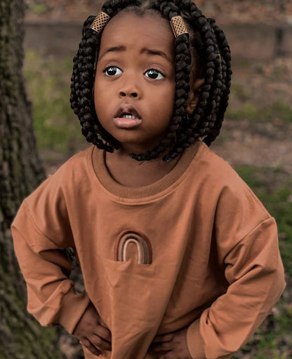 Rainbow sweater | rust