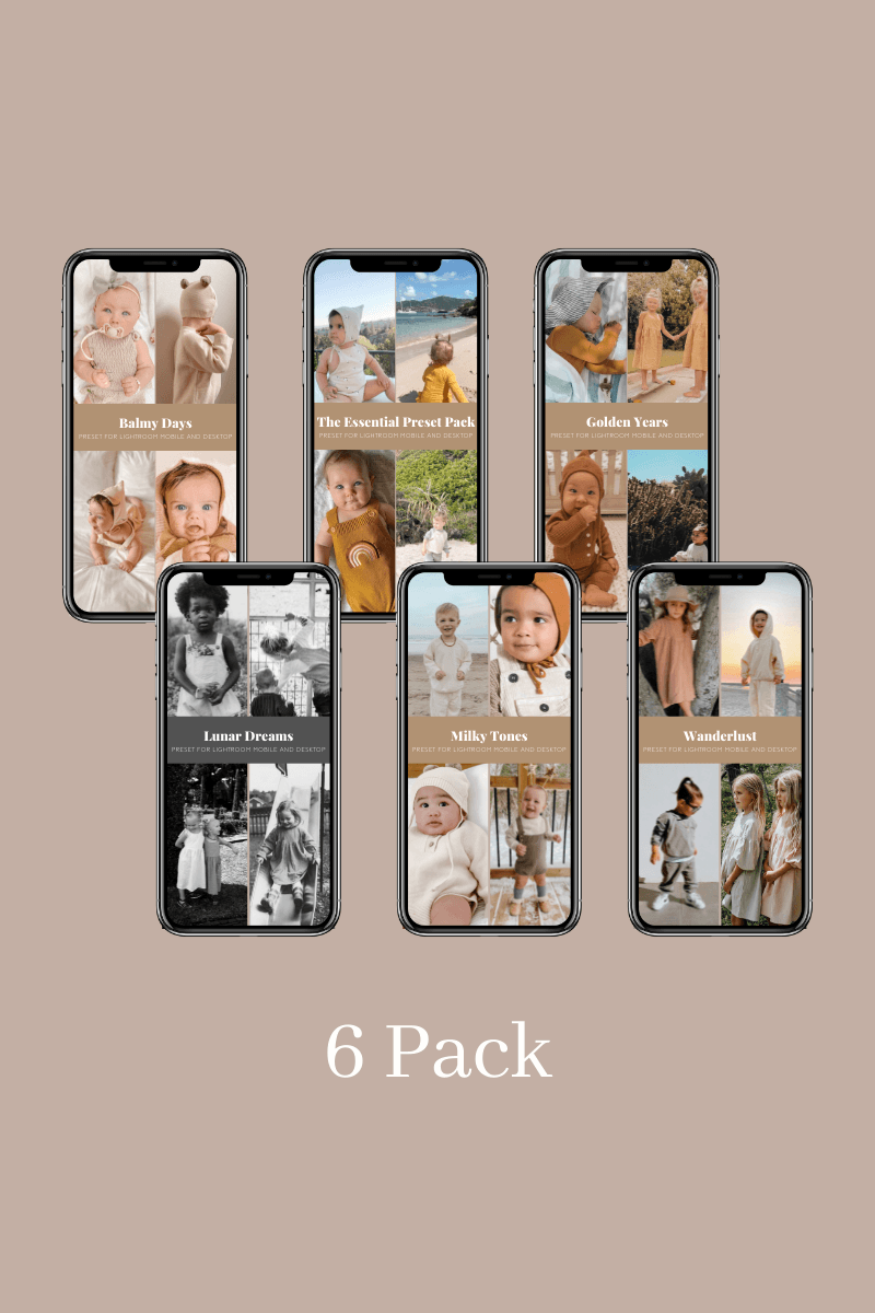 The ULTIMATE Wolfie Preset Bundle 6 Pack