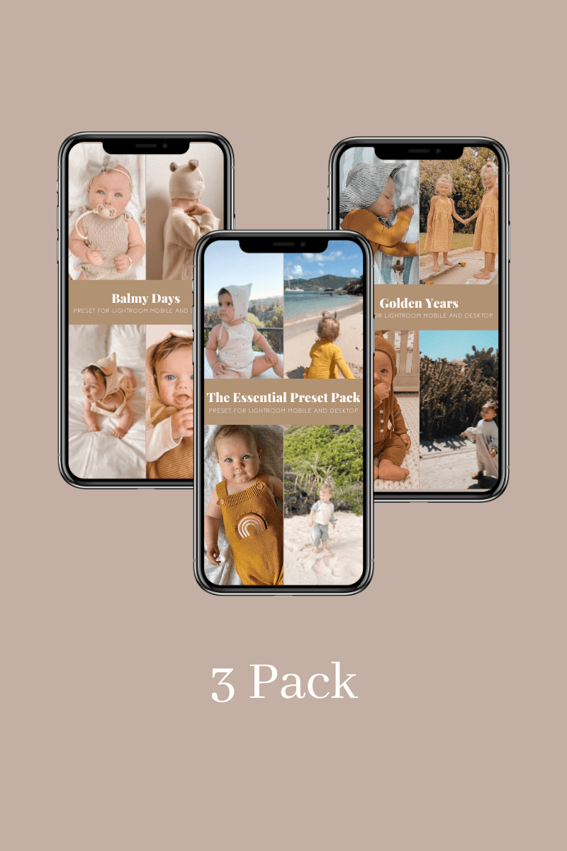 BeigeMums FAVOURITE Preset Bundle 3 Pack